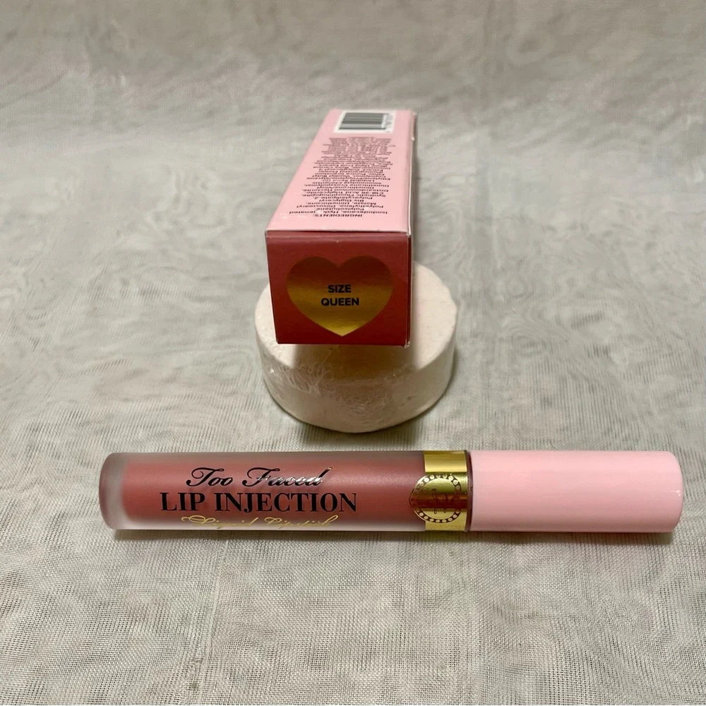 Too Faced Lip Injection Power Plumping Cream Liquid Lipstick - Color Size Queen